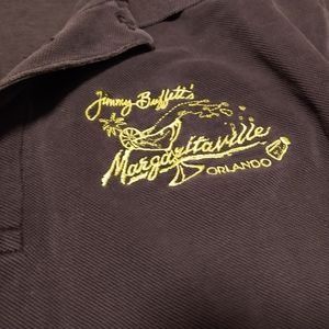 Vintage Jimmy Buffett's Margaritaville Orlando Florida Polo Shirt Women's Small